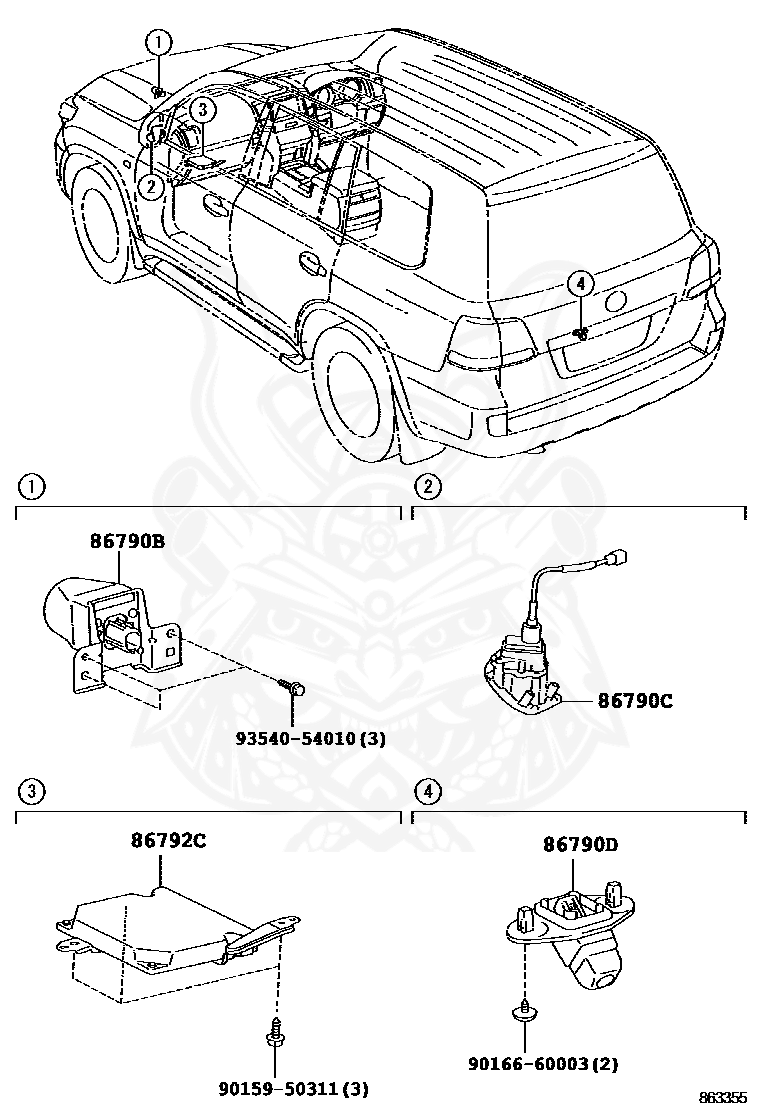 90166-60003 - Toyota - SCREW - Nengun Performance 90166-60003 - Toyota - SCREW - Nengun Performance